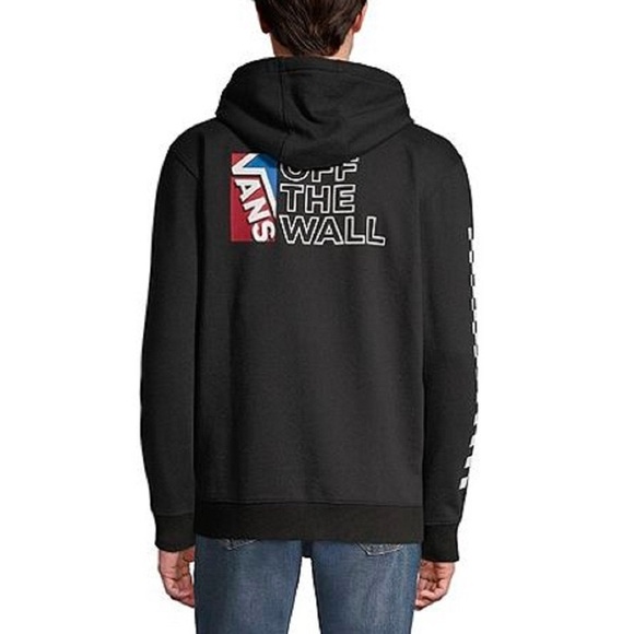 2021 Vans Dimension Men Black Pullover Hoodie - Picture 2 of 13